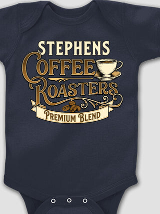 Coffee Roasters : Printed Baby Bodysuits
