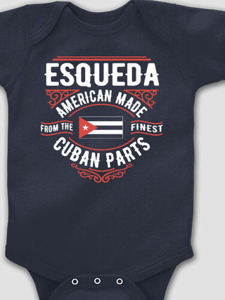 Cuban Parts : Printed Baby Bodysuits
