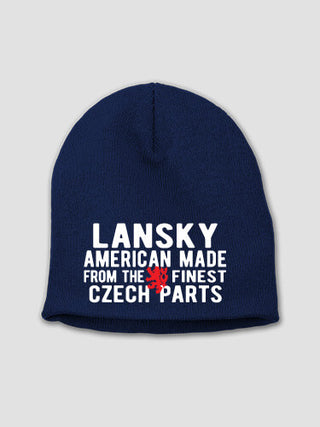Czech Parts : Embroidered Beanies