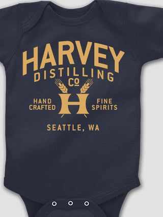 Distilling Company : Printed Baby Bodysuits