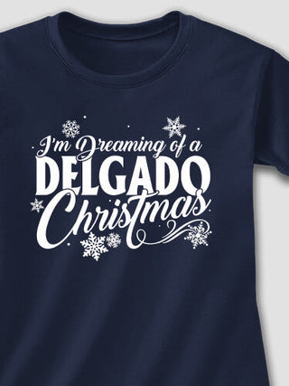 Dreaming Of Christmas : Adult Ladies Fitted T-Shirt