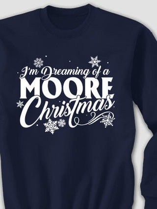 Dreaming Of Christmas : Printed Sweatshirts