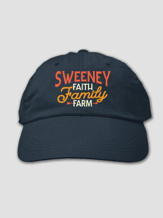 Faith Family Farm : Embroidered Baseball Hats