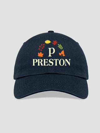 Fall Monogram : Embroidered Baseball Hats