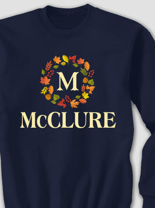 Fall Monogram : Printed Sweatshirts