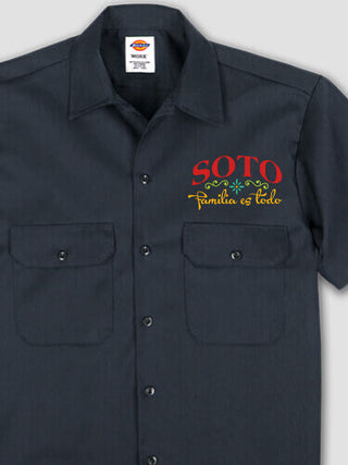 Familia es Todo : Embroidered Work Shirts