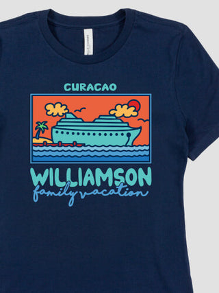Family Fun Cruise : Premium Ladies T-Shirts