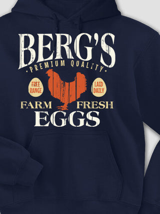 Farm Fresh Eggs : Printed Hoodies