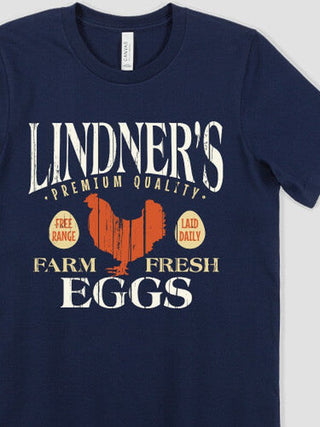 Farm Fresh Eggs : Premium Printed T-Shirts