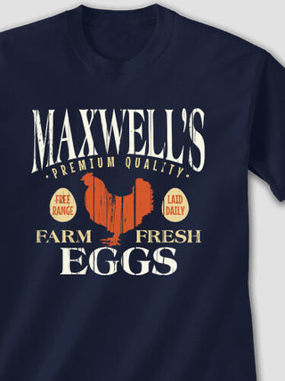 Farm Fresh Eggs : Printed T-Shirts