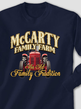Farming Family Tradition : Printed Long Sleeves