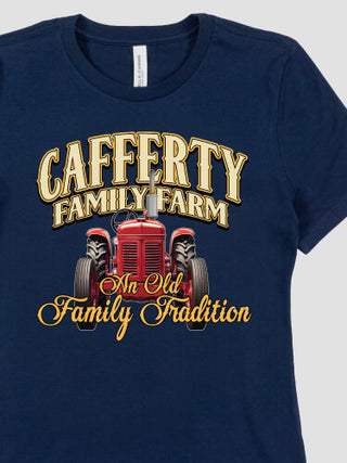 Farming Family Tradition : Premium Ladies T-Shirts