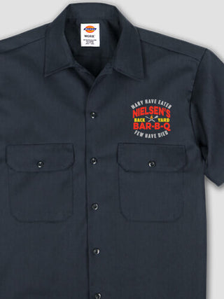 Few Have Died BBQ : Embroidered Work Shirts
