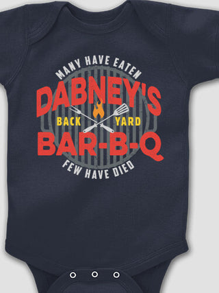 Few Have Died BBQ : Printed Baby Bodysuits