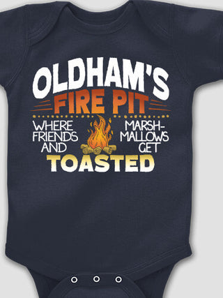 Fire Pit : Printed Baby Bodysuits