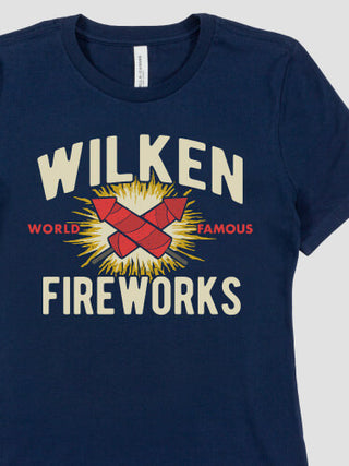 Fireworks : Premium Ladies T-Shirts