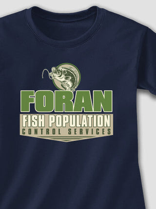 Fish Services : Adult Ladies Fitted T-Shirt