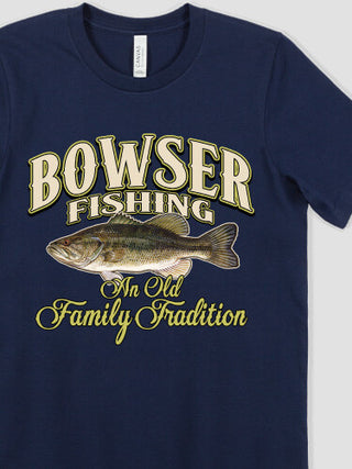 Fishing Family Tradition : Printed T-Shirts