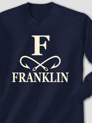Fishing Monogram : Printed Long Sleeves