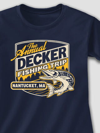 Fishing Trip : Printed T-Shirts