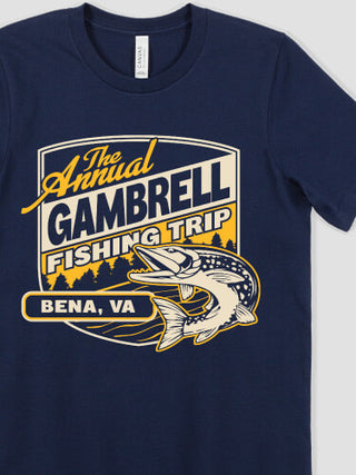 Fishing Trip : Printed T-Shirts