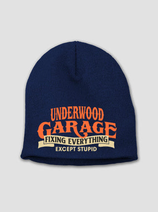 Fixing Everything Garage : Embroidered Beanies