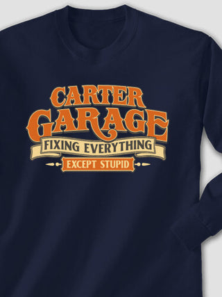 Fixing Everything Garage : Printed Long Sleeves