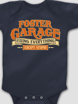 Fixing Everything Garage : Printed Baby Bodysuits