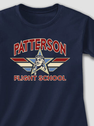 Flight School : Adult Ladies Fitted T-Shirt