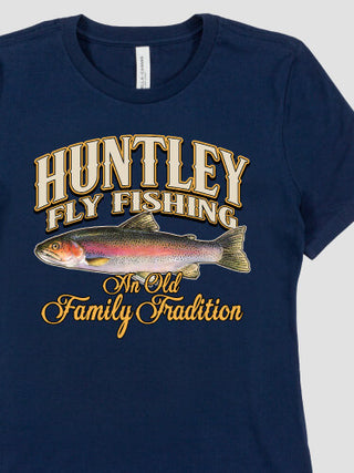 Fly Fishing Family Tradition : Premium Ladies T-Shirts