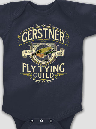 Fly Tying Guild : Printed Baby Bodysuits