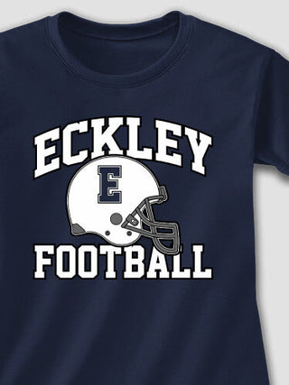 Football Helmet : Adult Ladies Fitted T-Shirt