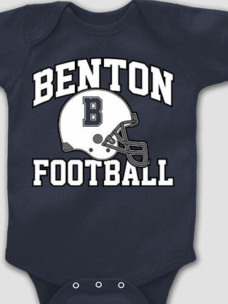 Football Helmet : Printed Baby Bodysuits