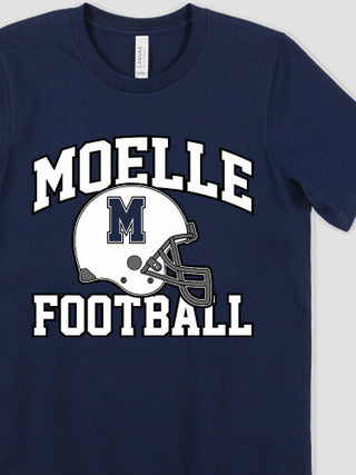 Football Helmet : Printed T-Shirts