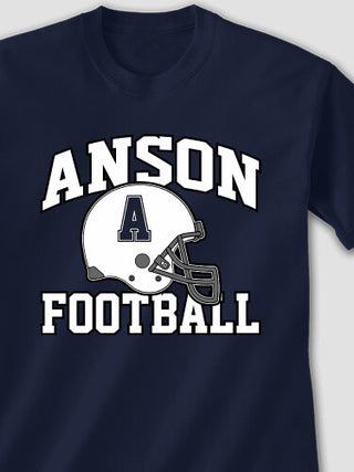 Football Helmet : Printed T-Shirts