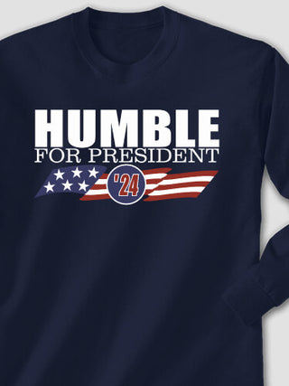 For President : Printed Long Sleeves