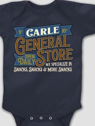 General Store : Printed Baby Bodysuits