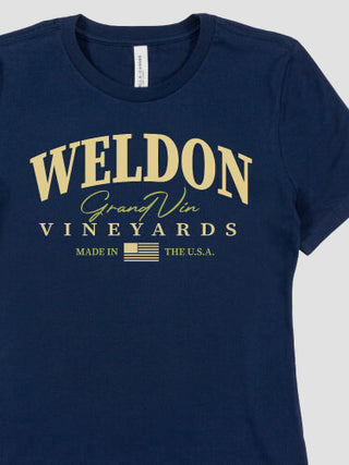 Grand Vineyards : Premium Ladies T-Shirts
