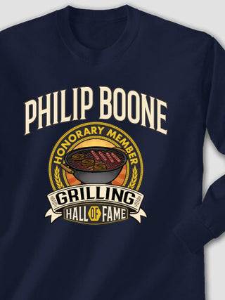 Grilling Hall Of Fame : Printed Long Sleeves