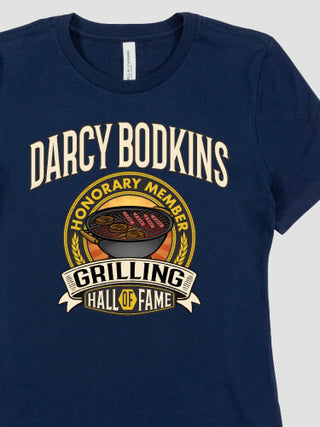 Grilling Hall Of Fame : Premium Ladies T-Shirts