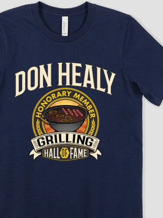 Grilling Hall Of Fame : Premium Printed T-Shirts