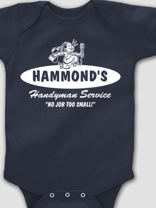 Handyman Service : Printed Baby Bodysuits