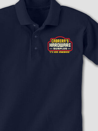 Hardware Surplus : Embroidered Polo Shirts