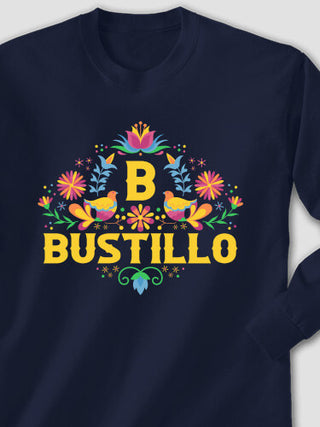 Hispanic Monogram : Printed Long Sleeves