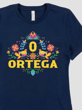 Hispanic Monogram : Premium Ladies T-Shirts