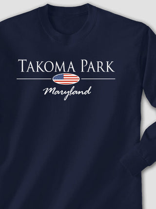 Hometown Flag : Printed Long Sleeves