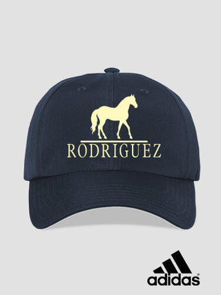 Horse : Embroidered Adidas&reg; Hats