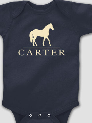 Horse : Printed Baby Bodysuits