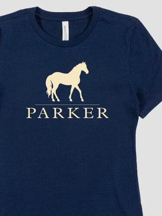 Horse : Premium Ladies T-Shirts