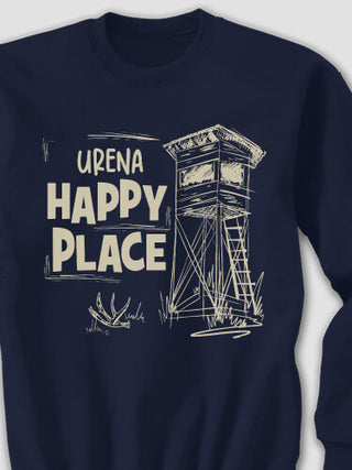 Hunting Happy Place : Printed Sweatshirts